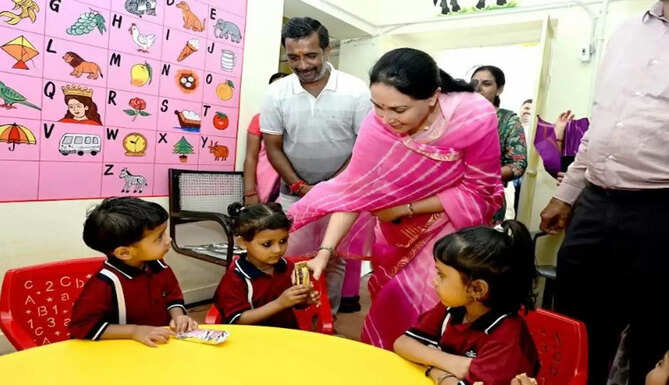 diya kumari visit nandghar