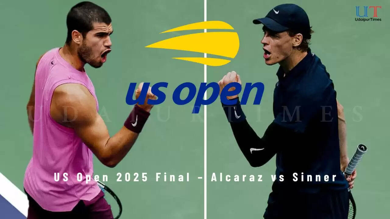 Carlos Alcaraz vs Jannik Sinner in the US Open 2025 Final after defeating Novak Djokovic and Felix Auger &ndash; UdaipurTimes Sports