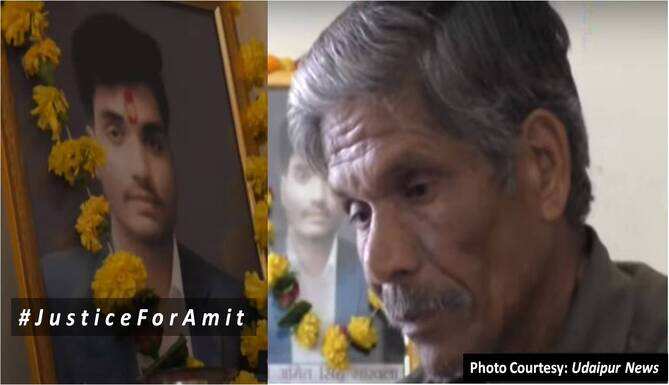 #JusticeforAmit trending in Udaipur - How will Amit's sacrifice be compensated by his employer?