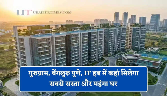 गुरुग्राम, बेंगलुरु पुणे, IT हब में कहां मिलेगा सबसे सस्ता और महंगा घर, कौन-सी जगह रहेगी बेस्ट ?&nbsp;