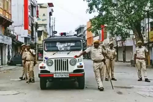 curfew in udaipur