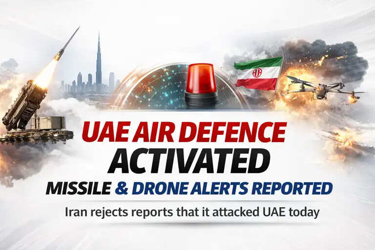 UAE air defence systems reportedly activated amid missile and drone interception claims across Dubai, Abu Dhabi, and Fujairah