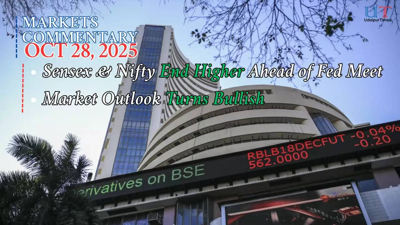 Sensex & Nifty End Higher Ahead of Fed Meet | Market Outlook Turns Bullish