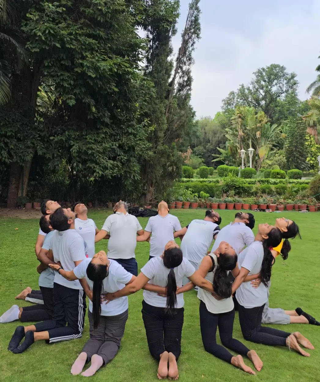 International Yoga Day Udaipur Arth Skin and Fitness