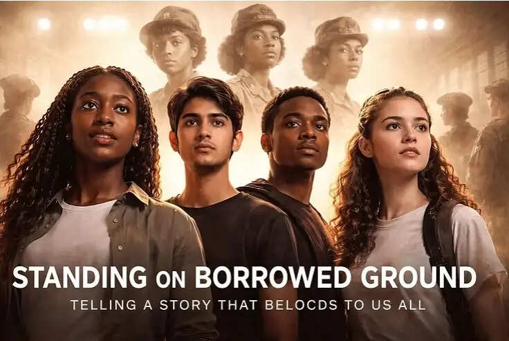 Students perform a dance and spoken word tribute to the 6888th Central Postal Directory Battalion at King Edward School Birmingham. Students honour the Six Triple Eight battalion through dance and spoken word at King Edward School.