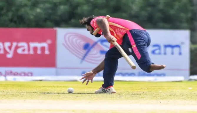 disabled cricket