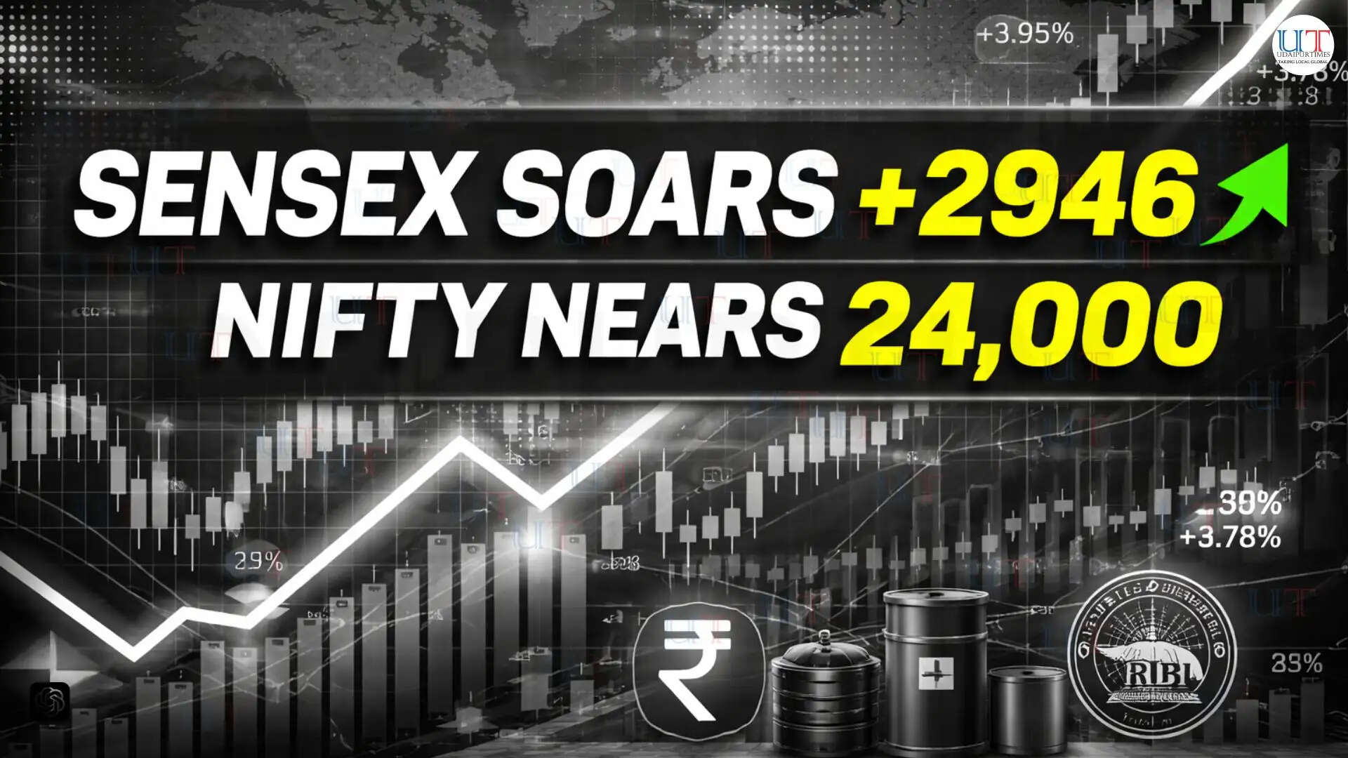 Sensex and Nifty surge on April 8 after RBI policy and global cues boost markets