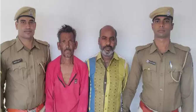 गिरफ्तार आरोपी रामेश्वर और प्रकाश पाटीदार  