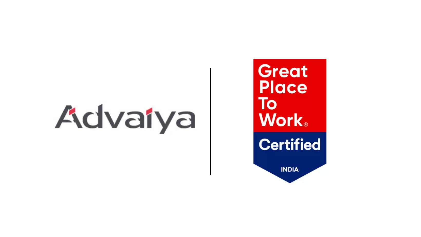 Advaiya gets GREAT PLACE TO WORK Certification Udaipur Technology company best technology company