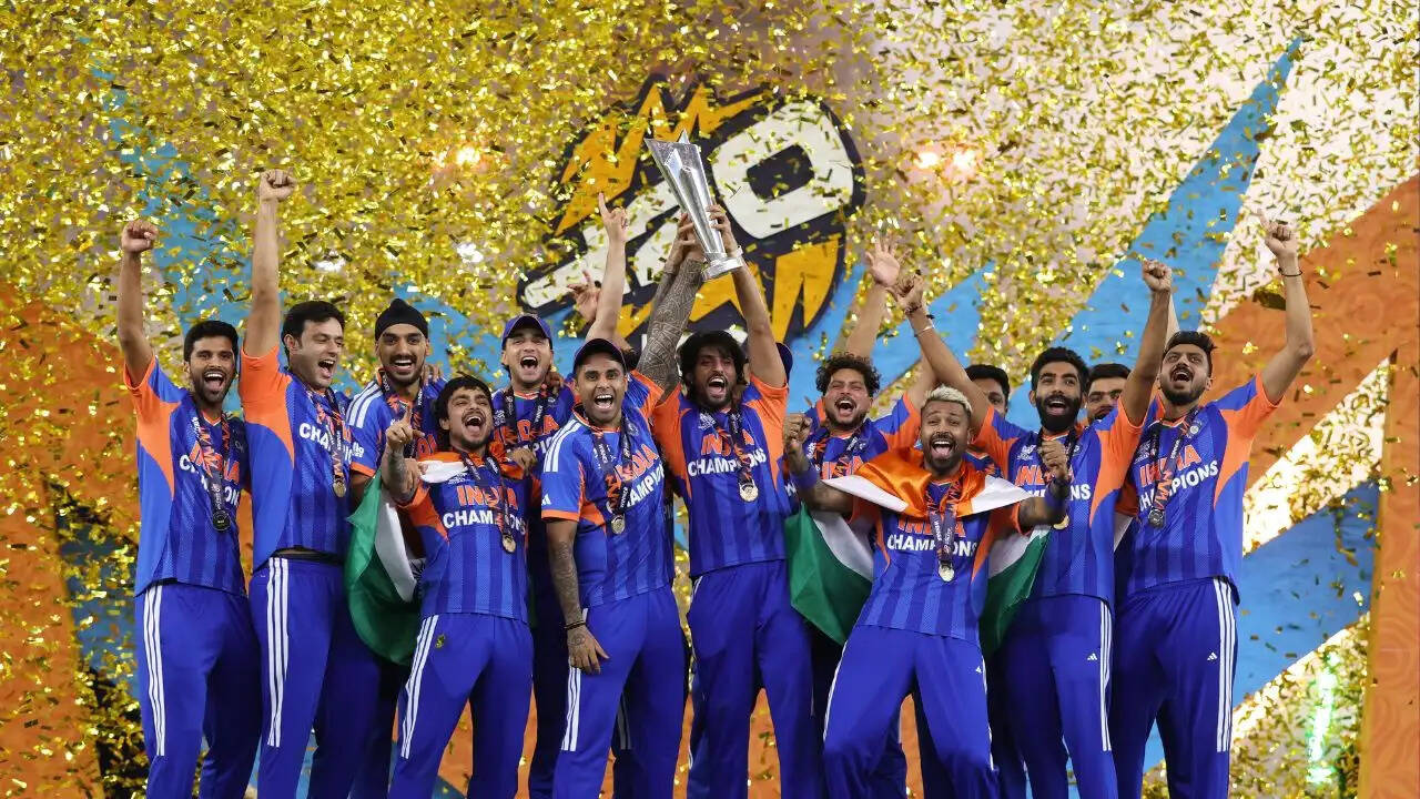 India successfully defended their T20 World Cup title and also became the first host nation to win the tournament at home, making it a historic night for Indian cricket.