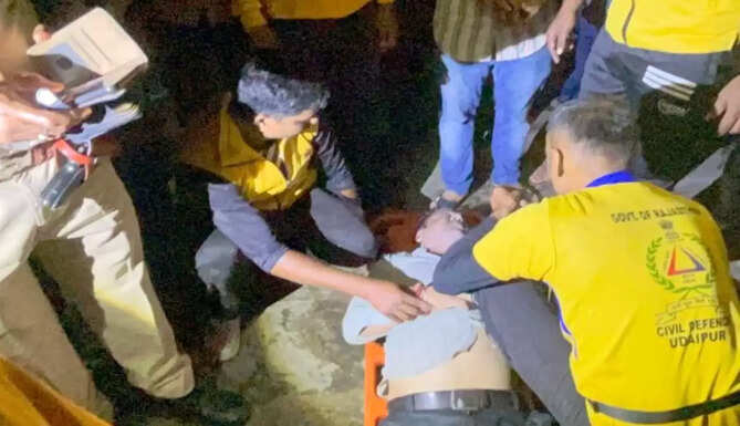man jumped into fatehsagar