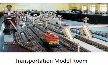 Asia's largest transport model room, at ZRTI Udaipur