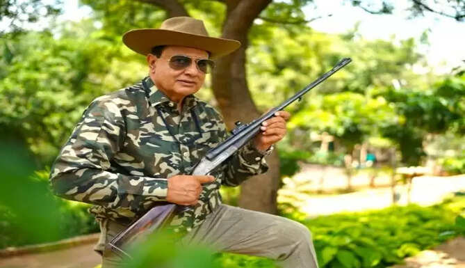 Nawab Shafath Ali Khan Shooter Leopard