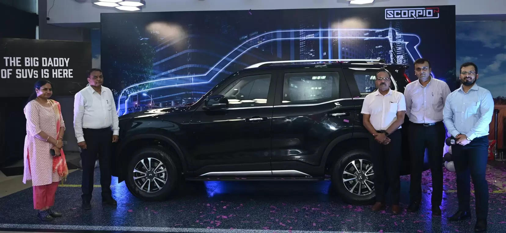 New Mahindra Scorpio Launched at Udaipur, KS Mahindra launches The Big Daddy of SUVs in Udaipur