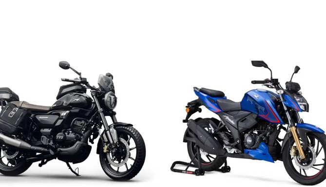 TVS Apache and Ronin motorcycles get new variants, features and Black Diamond Editions
