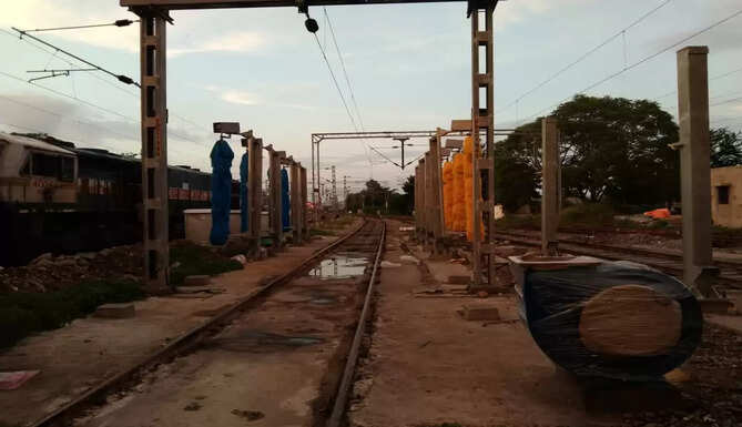 automatic coach washing plant udaipur railway station