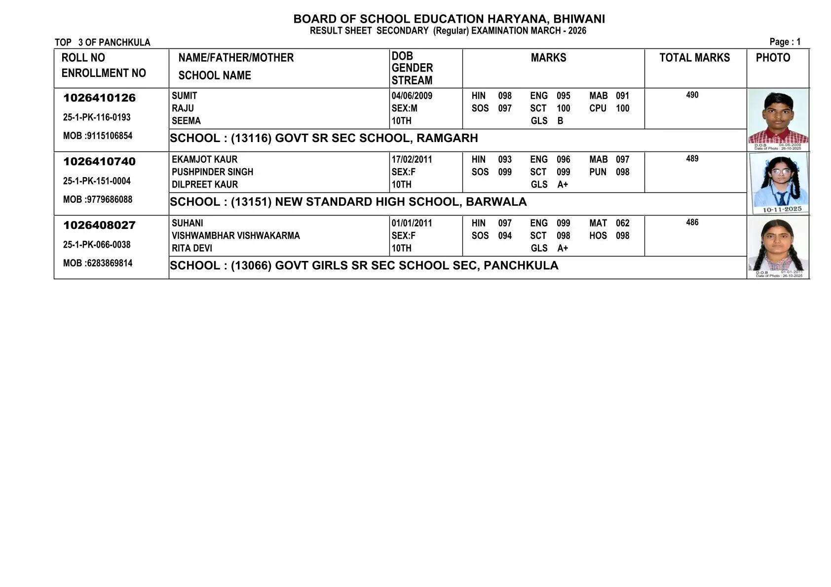 haryana board 10th result 2026, hbse 10th result 2026 date, hbse 10th topper, bseh result 2026, haryana board matric result, hbse 10th result, bseh.org.in, हरियाणा बोर्ड 10वीं रिजल्ट 2026