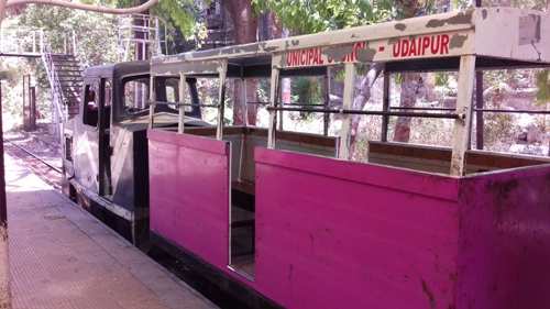 Toy-train to be operated on the old track in Gulab Bagh