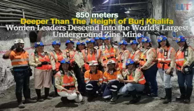 60 Women Leaders from FICCI FLO Jaipur Descend 850 Metres Underground at Hindustan Zinc&rsquo;s Rampura Agucha Mine