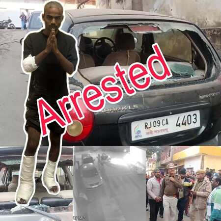 Udaipur Police Arrest 3 for Vandalizing 24 Vehicles in 6 Hours