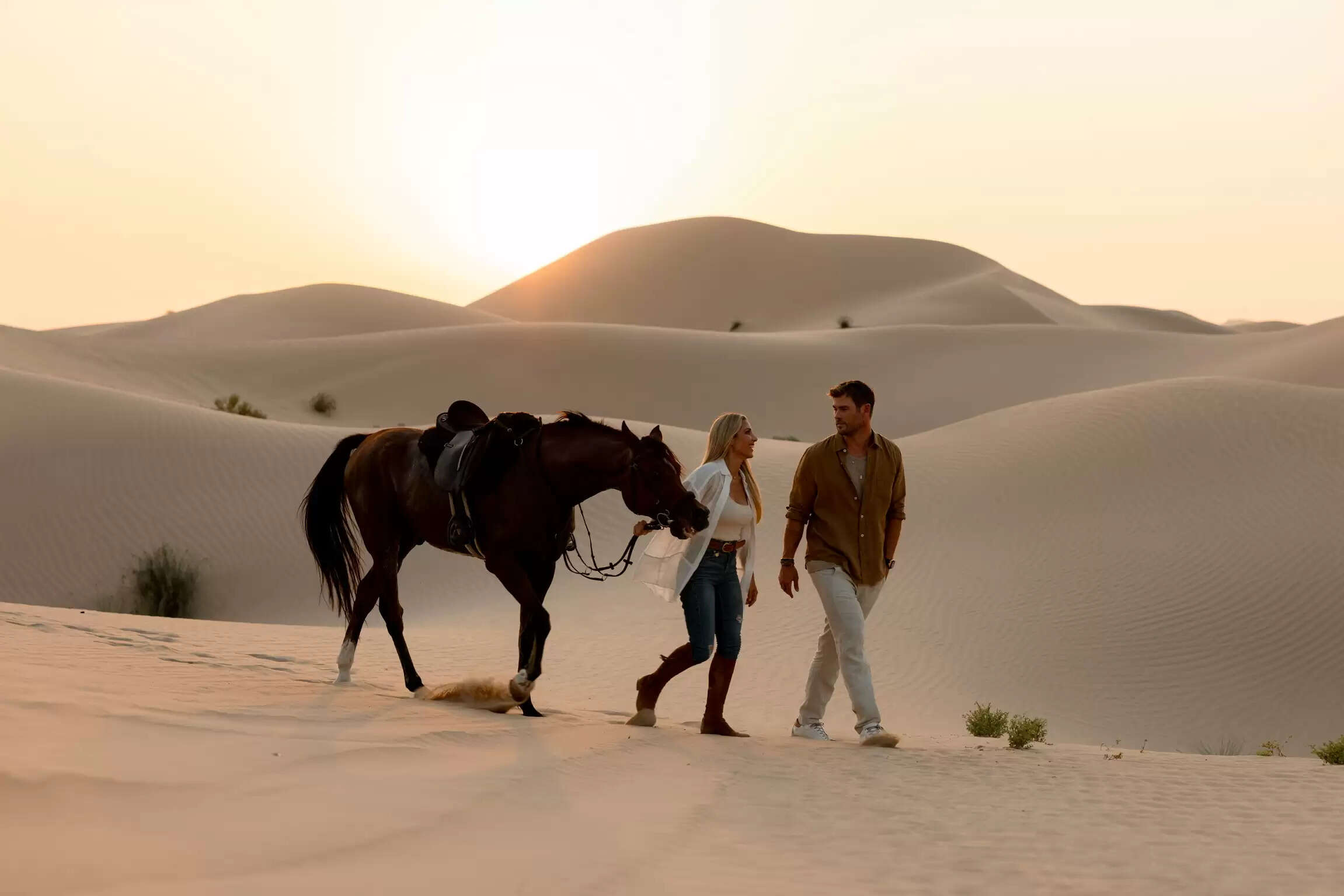 Chris Hemsworth and Elsa Pataky enjoy family-friendly attractions during their Abu Dhabi visit