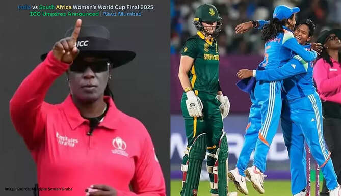 The ICC announces Eloise Sheridan and Jacqueline Williams as on-field umpires for the ICC Women&rsquo;s World Cup 2025 final between India and South Africa at DY Patil Stadium in Navi Mumbai