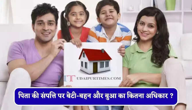 पिता की संपत्ति पर बेटी-बहन और बुआ का कितना अधिकार ? जाने कोर्ट के नियम&nbsp;