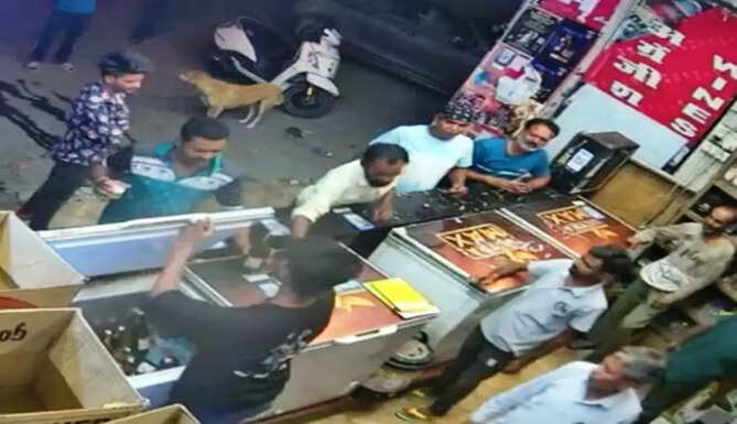 nuisance on wine shop