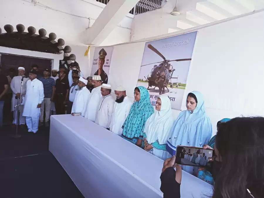 Tributes pour out for Major Mustafa Bohra at meet held in Udaipur