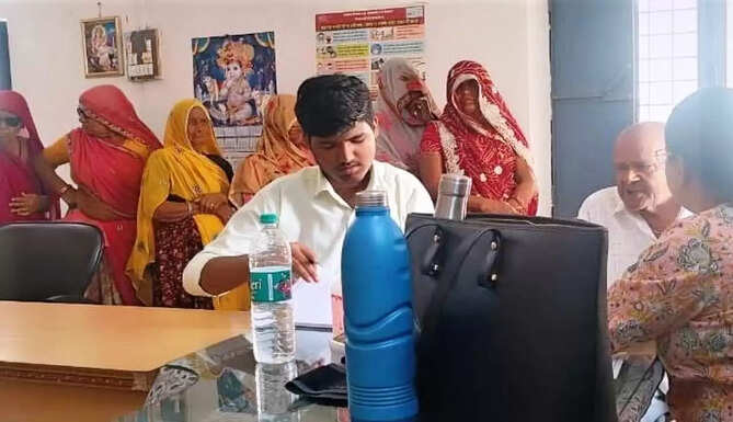 medical camp by kiran smriti manch