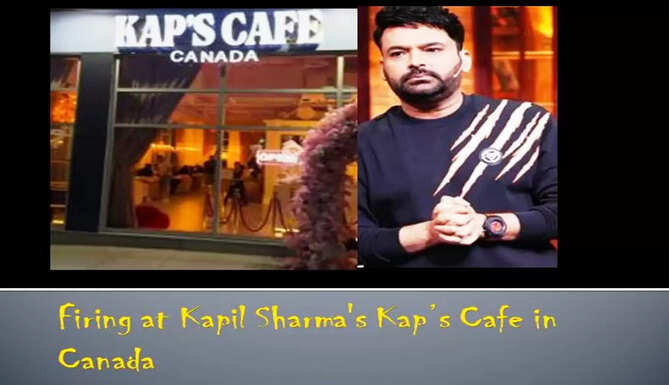 Firing on kapil sharma's Kap's Cafe