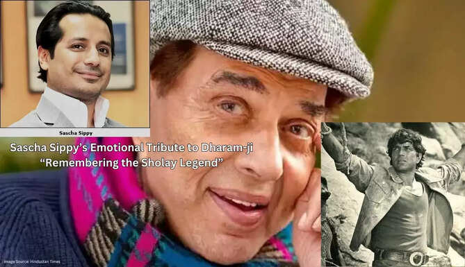 Sascha Sippy pays heartfelt tribute to Dharmendra on his birthday, remembering the Sholay legend and his lasting legacy