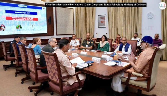 Each State Should Have 3-5 Sainik Schools, Says VP; Increase Intake Capacity
