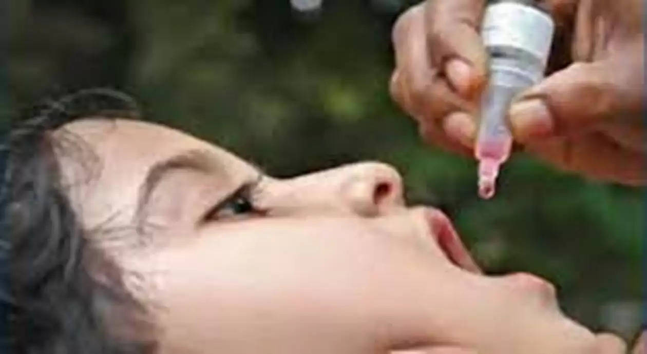Polio drop in Udaipur