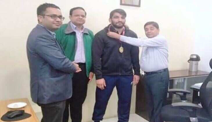 पहलवान सुनील कुमार ने एशियन कुश्ती चैंपियनशिप में जीता गोल्ड मैडल