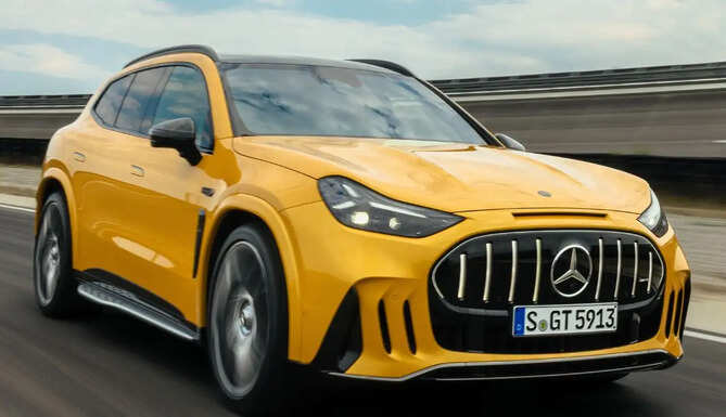 Mercedes-AMG GT SUV electric luxury vehicle with up to 1,169 hp and a claimed 700 km driving range