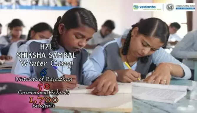 Hindustan Zinc Uplifts Over 1,700 Students through Shiksha Sambal Winter Camp