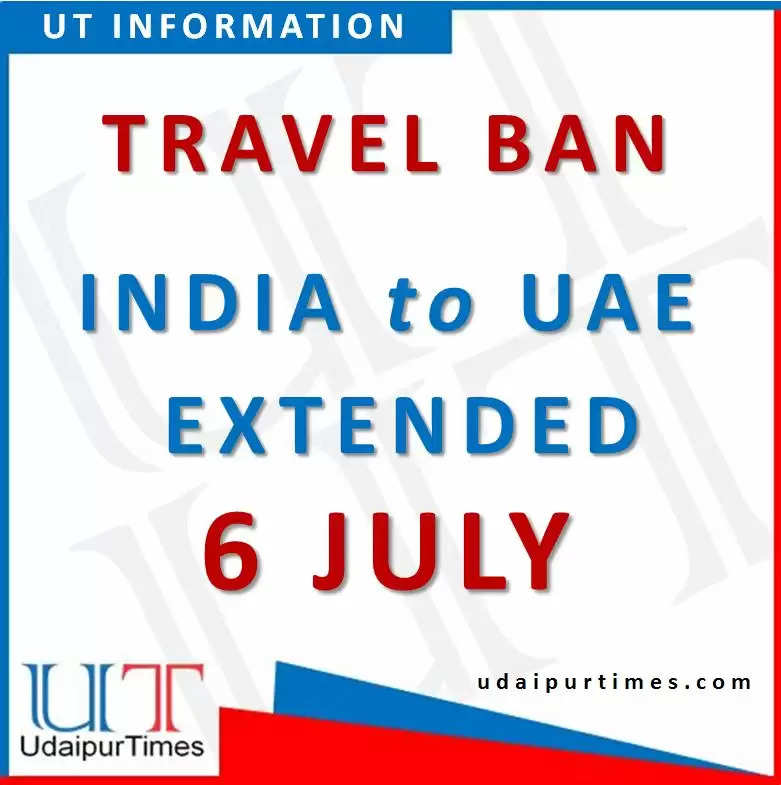 travel to uae from india ban extended