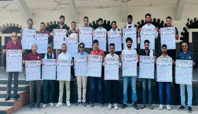 Preparations of the Constitution Protection Committee for 26 November 'Constitution Day': Release of poster in Udaipur