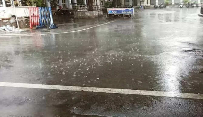 rain in udaipur