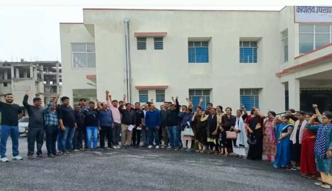 teacher protest