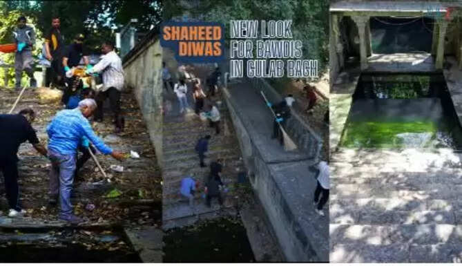 Shaheed Diwas New Look for Bawdis in Gulab Bagh Udaipur