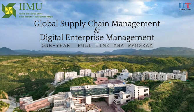 IIM Udaipur 1-Yr Full-Time MBA&nbsp;in Global Supply Chain Management & Digital Enterprise Management