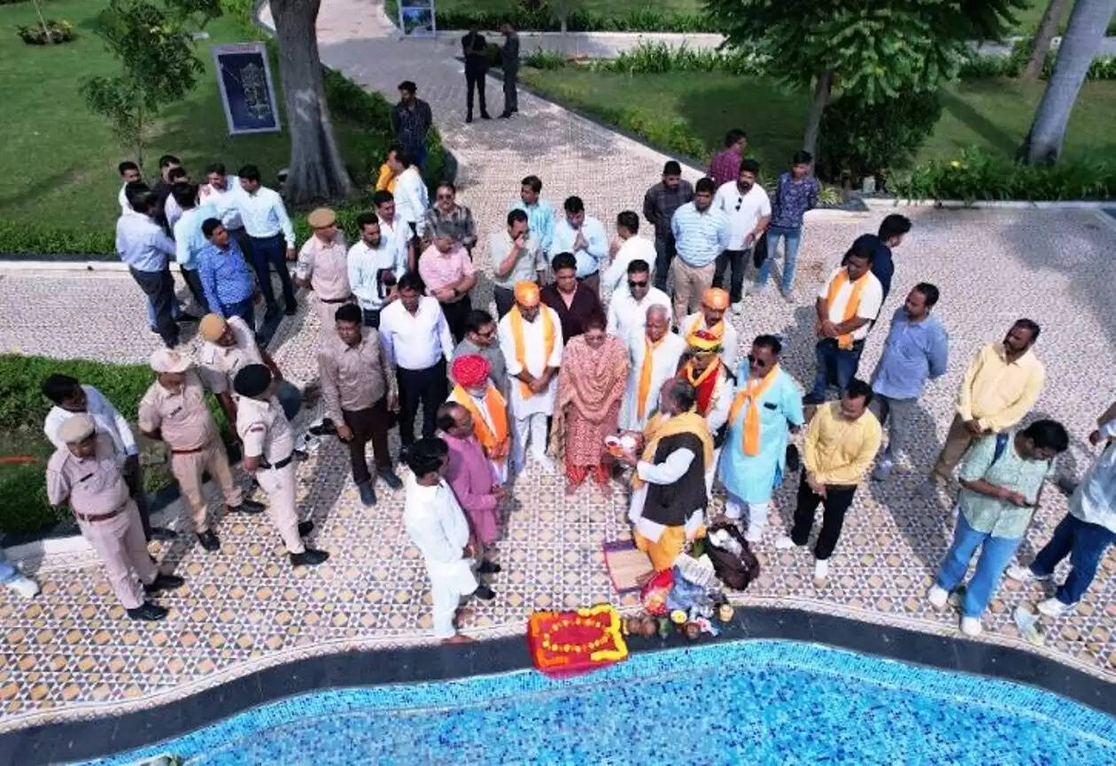 Nehru garden inaugration