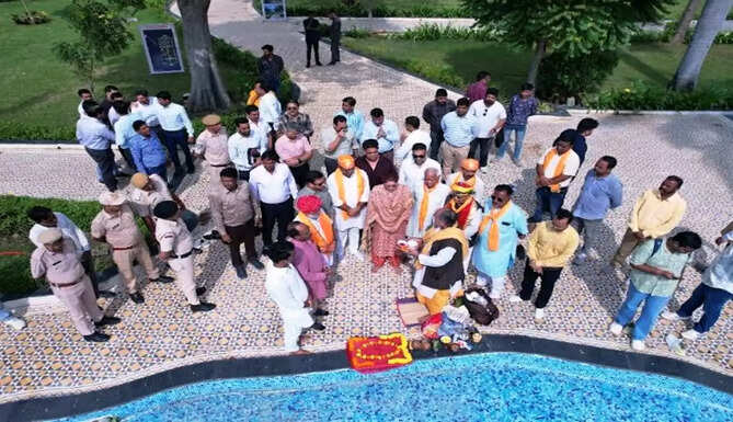 Nehru garden inaugration