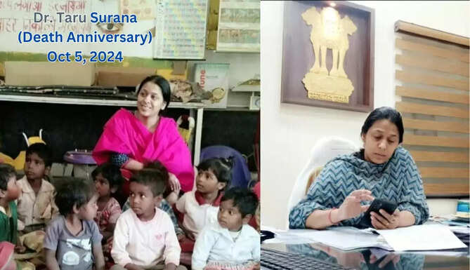 OBITUARY:&nbsp;Heartfelt Tribute and Homage to Dr Taru Surana (R.A.S)&nbsp;on First Death Anniversary