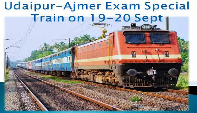 udaipur ajmer exam special train
