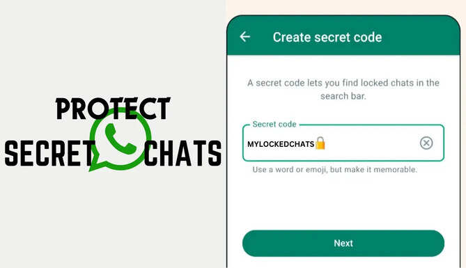 WhatsApp Protect Secret Chats