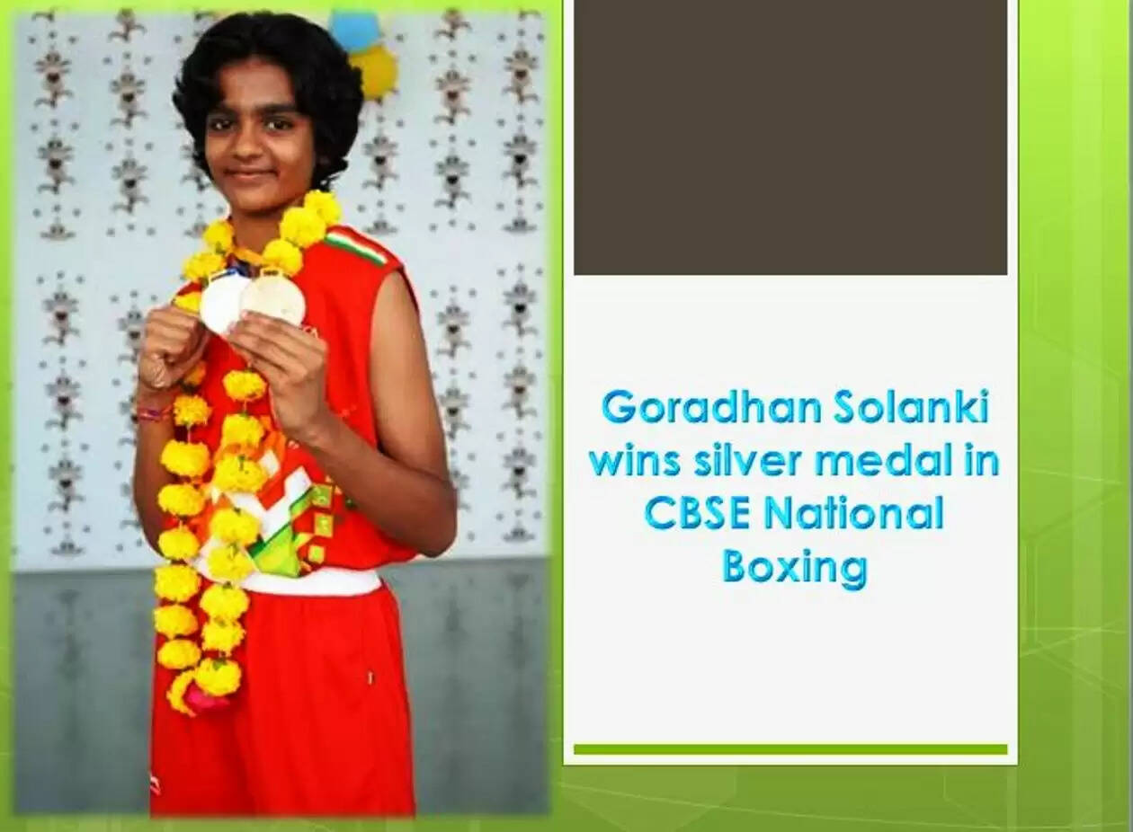 Goradhan Solanki wins sliver in boxing