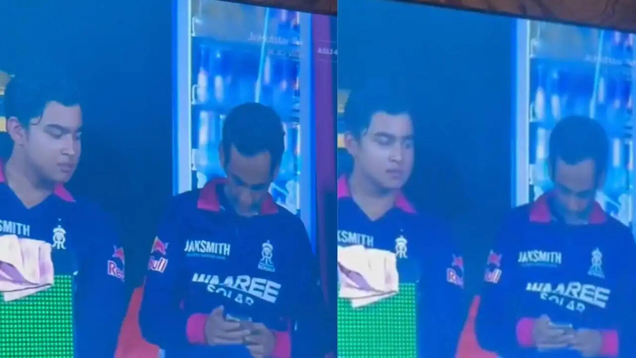 A viral clip from IPL 2026 shows a Rajasthan Royals staff member allegedly using a mobile phone during RR vs RCB match, sparking match-fixing rumours and fan debate online.